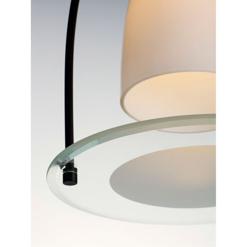 Focal Point LED 15 inch Black Single Pendant Ceiling Light