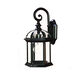 Dover 1 Light 16 inch Matte Black Exterior Wall Mount