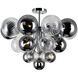 Pallocino LED 25 inch Chrome Flush Mount Ceiling Light