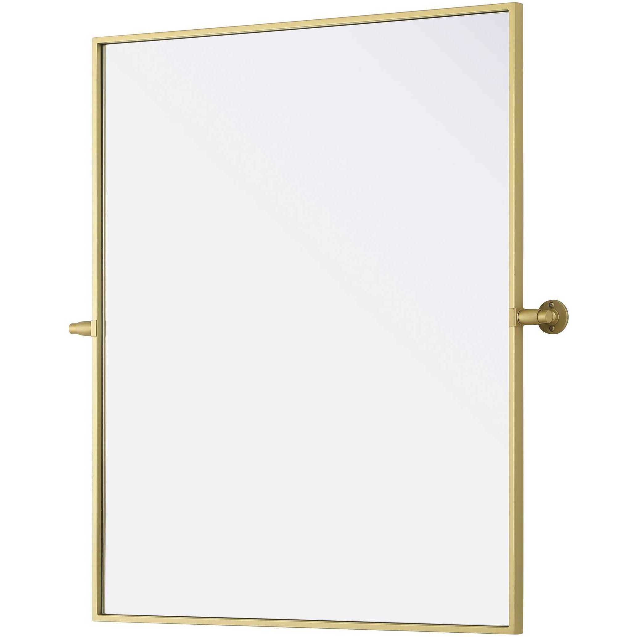 Amoura 36 X 30 inch Brass Mirror