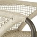 Enzo 40 inch Buff and Blackened Bronze Outdoor Bar Stool