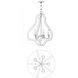 Kenwood 5 Light 24 inch Weathered Ash Pendant Ceiling Light