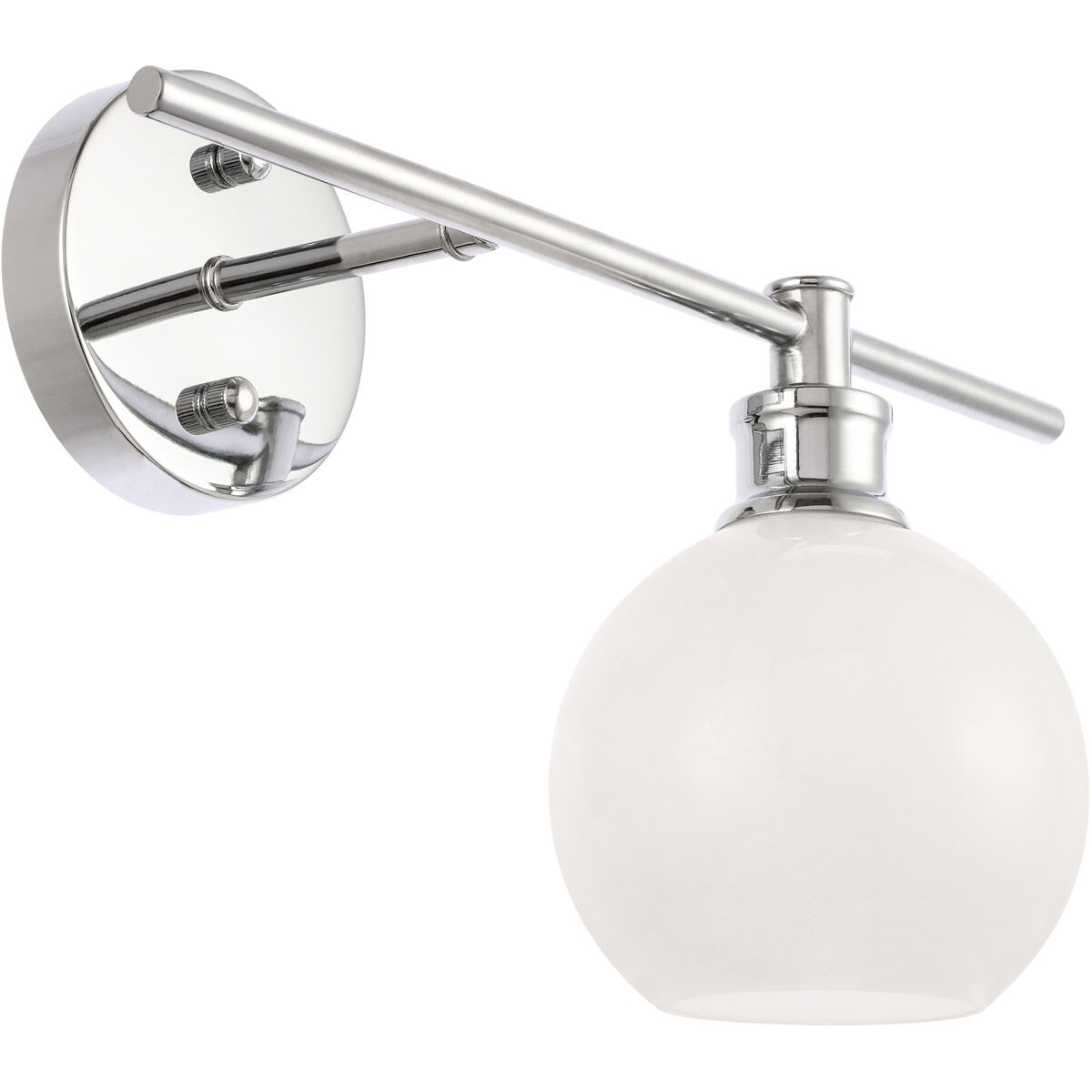 Collier 1 Light 14.7 inch Chrome Wall sconce Wall Light, Right