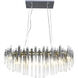 Canada LED 12.6 inch Chrome Chandelier Ceiling Light