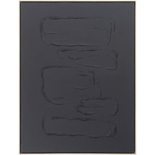 Hemkund Black Framed Art in 25 x 19