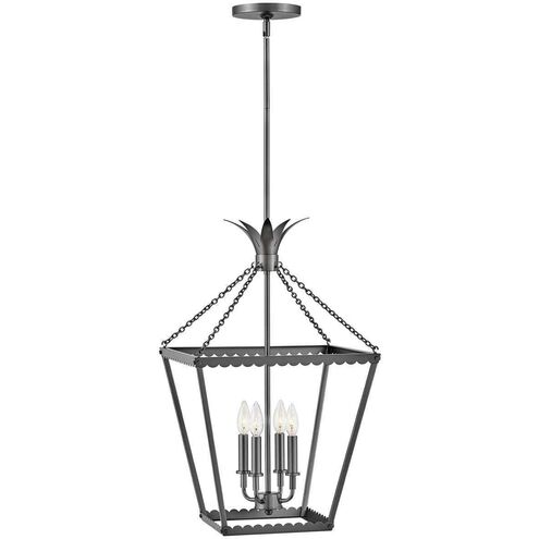 Palma 4 Light 16 inch Black Oxide Indoor Chandelier Ceiling Light