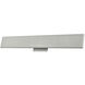 Slim LED 24 inch Brushed Aluminum Bath Vanity Light Wall Light