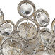 Vitozzi 2 Light 8 inch Antique Silver Leaf Sconce Wall Light
