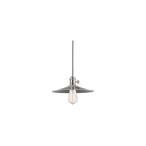 Heirloom 1 Light 10 inch Polished Nickel Pendant Ceiling Light in MS1, No