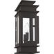 Princeton 2 Light 14 inch Bronze Outdoor Wall Lantern