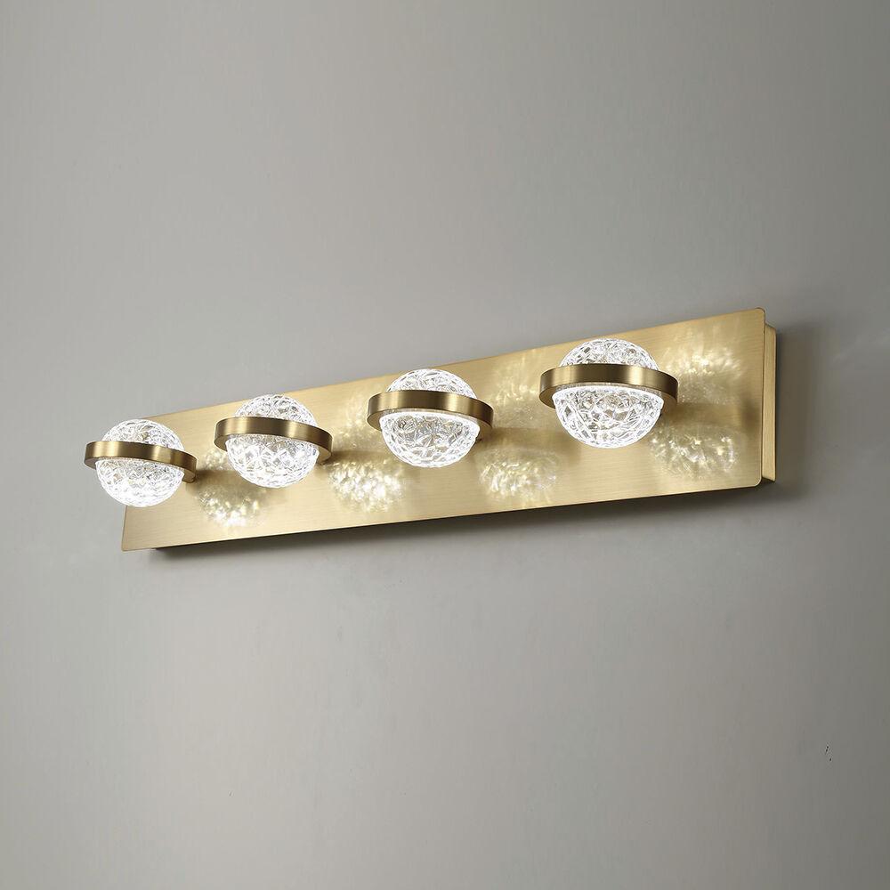 Ryder LED 32.75 inch Black Vanity Light Wall Light