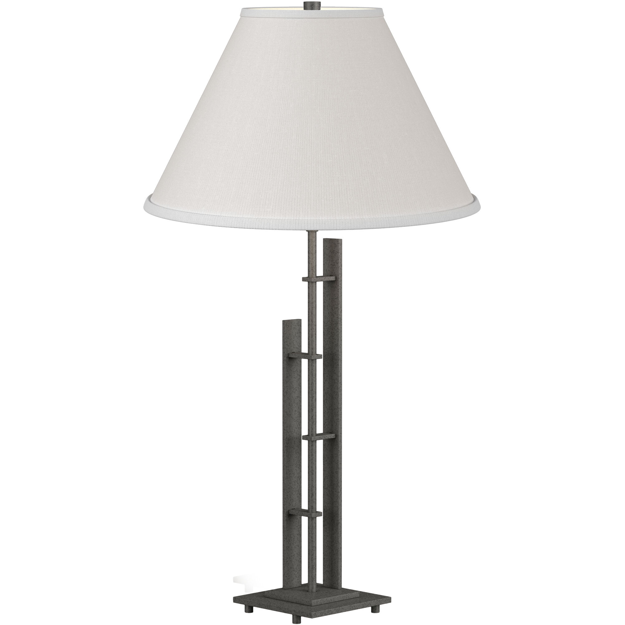 Metra Double 26.9 inch 150 watt Natural Iron Table Lamp Portable Light in Natural Anna