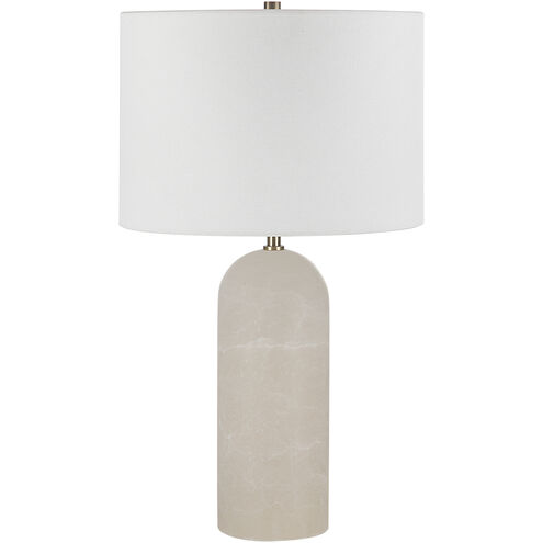 Ixia 25 inch 100 watt Honed Off-White Table Lamp Portable Light