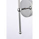 Keely 1 Light 5 inch Chrome Bath Sconce Wall Light