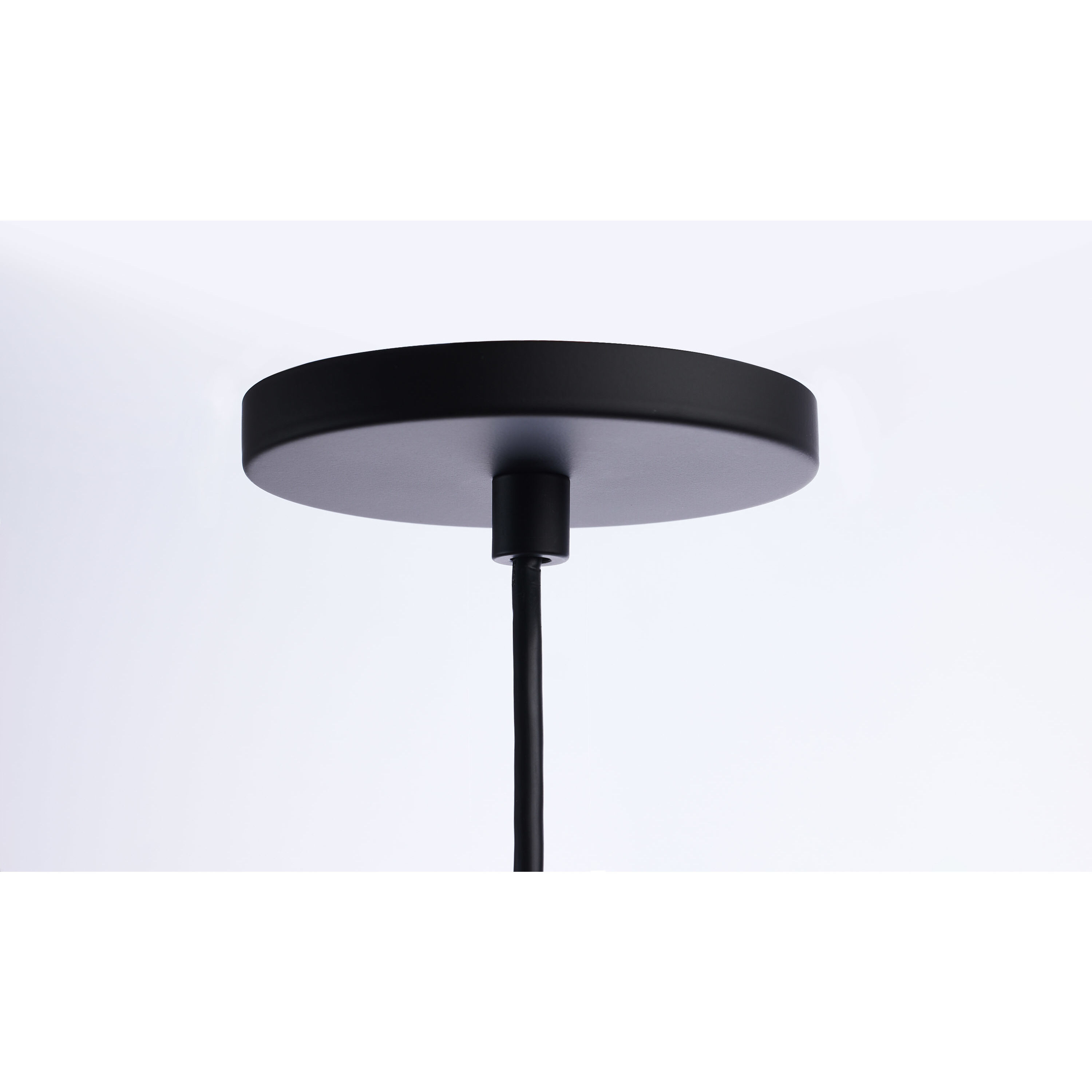 Melrose LED 2.4 inch Matte Black and Brushed Nickel Pendant Ceiling Light