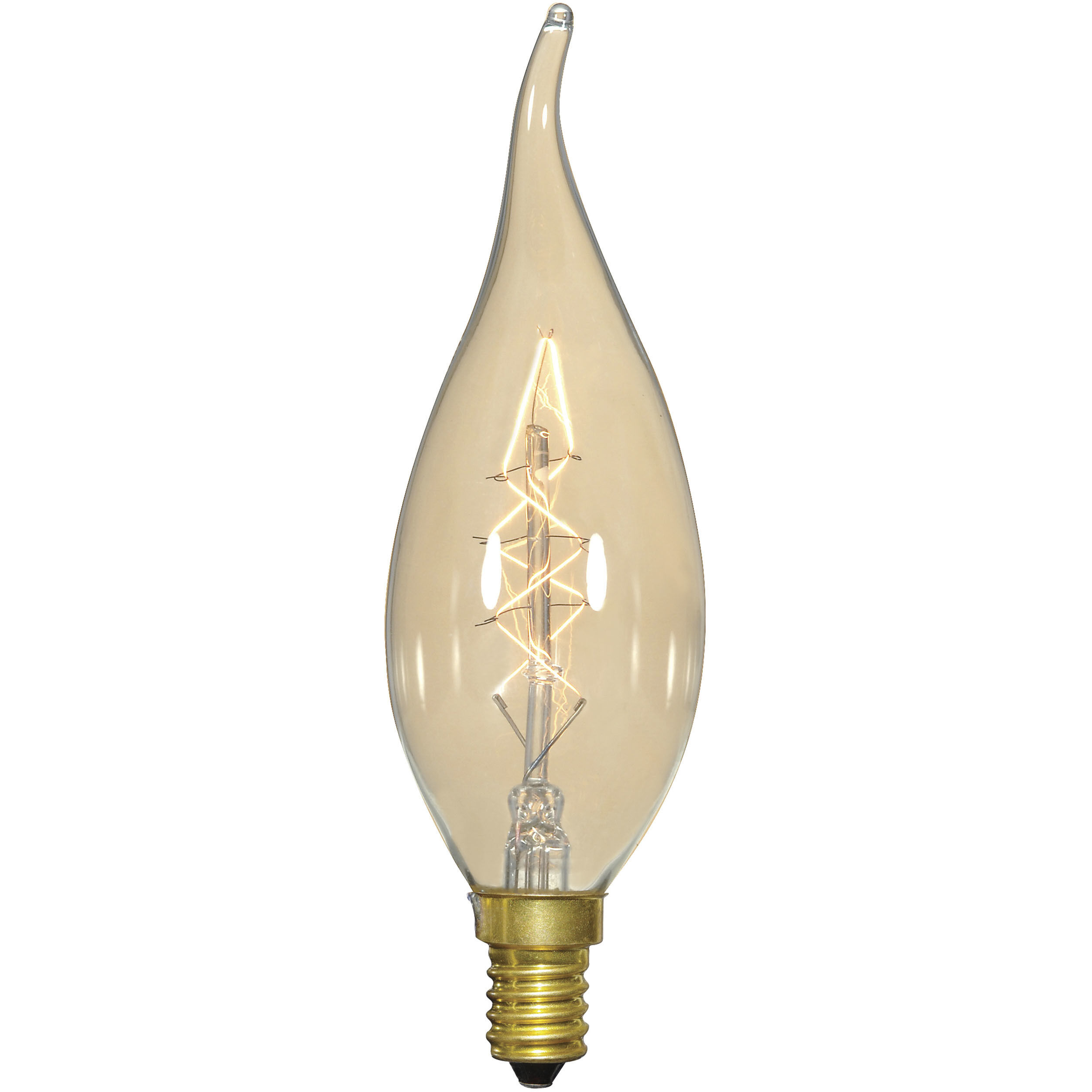 Lumos Incandescent CA8 Candelabra E12 25 watt 120V 2700K Light Bulb