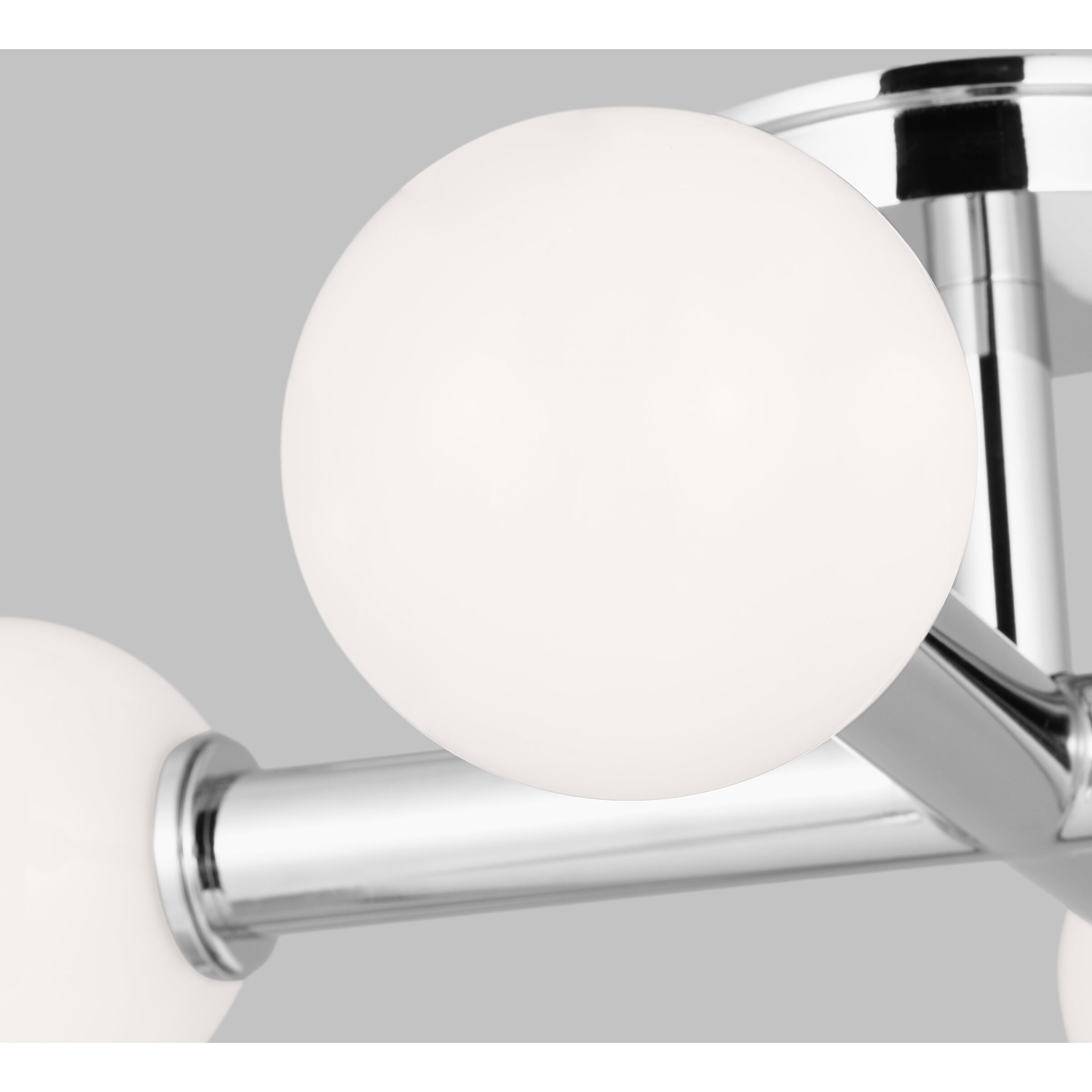 Kelly by Kelly Wearstler Nodes 4 Light 18 inch Polished Nickel Semi-Flush Mount Ceiling Light