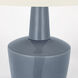 Barbara Barry Paros 31 inch 15.00 watt Polar Blue Crackle Table Lamp Portable Light