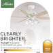 Fonthill 52 inch Fresh White with Light Oak/Fresh White Blades Ceiling Fan