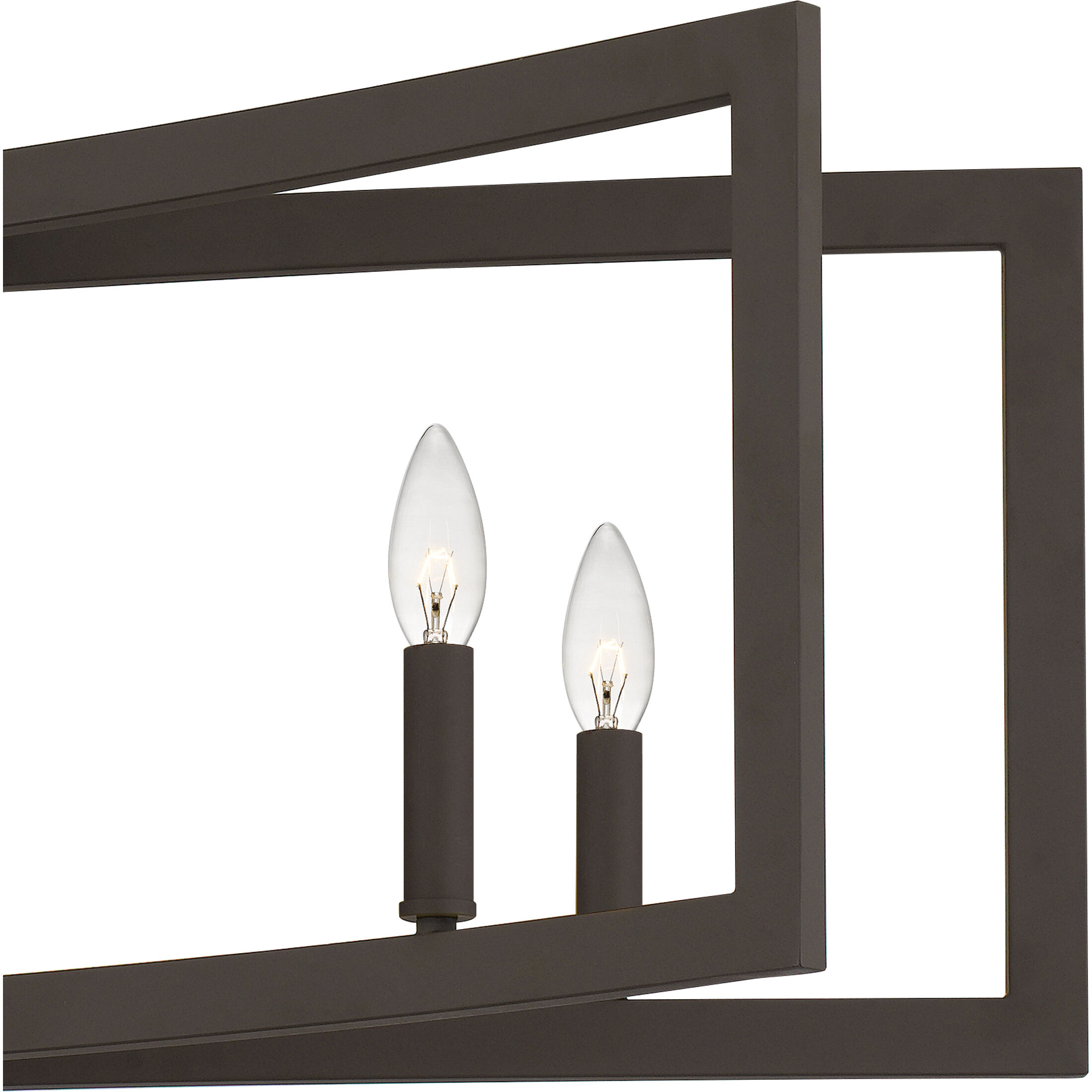 Beaufain 8 Light 38 inch Old Bronze Island Light Ceiling Light