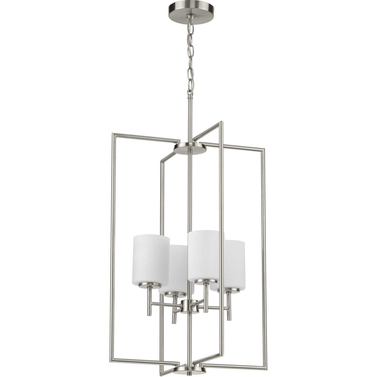 Replay 4 Light 18 inch Brushed Nickel Pendant Ceiling Light