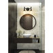 Sutton 2 Light 15.75 inch Matte Black Vanity Wall Light