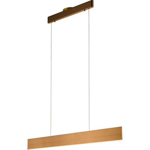 Prometheus 5 inch Brushed Gold Pendant Ceiling Light