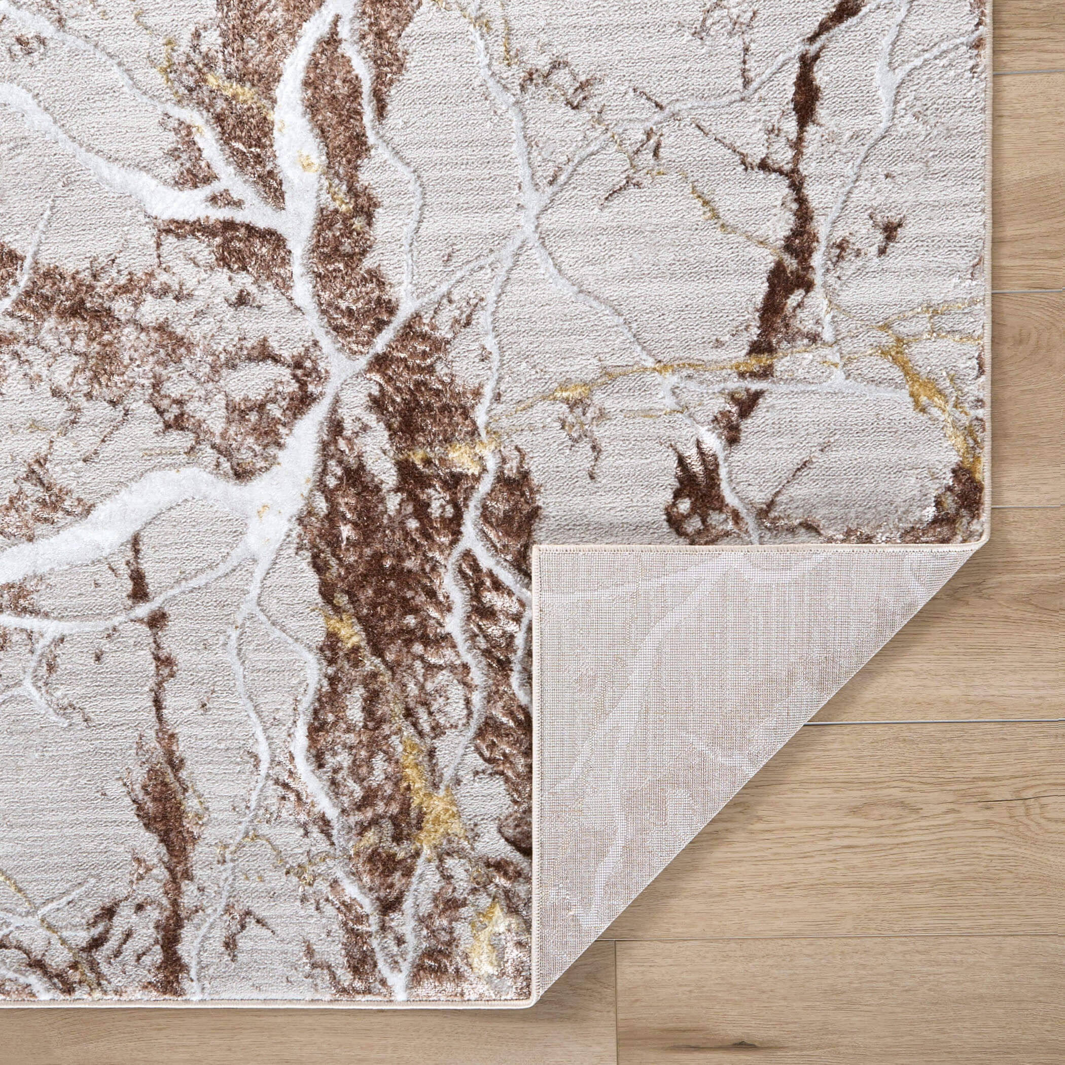 Baltea 114 X 79 inch Earth Tones Rug in 6 x 9