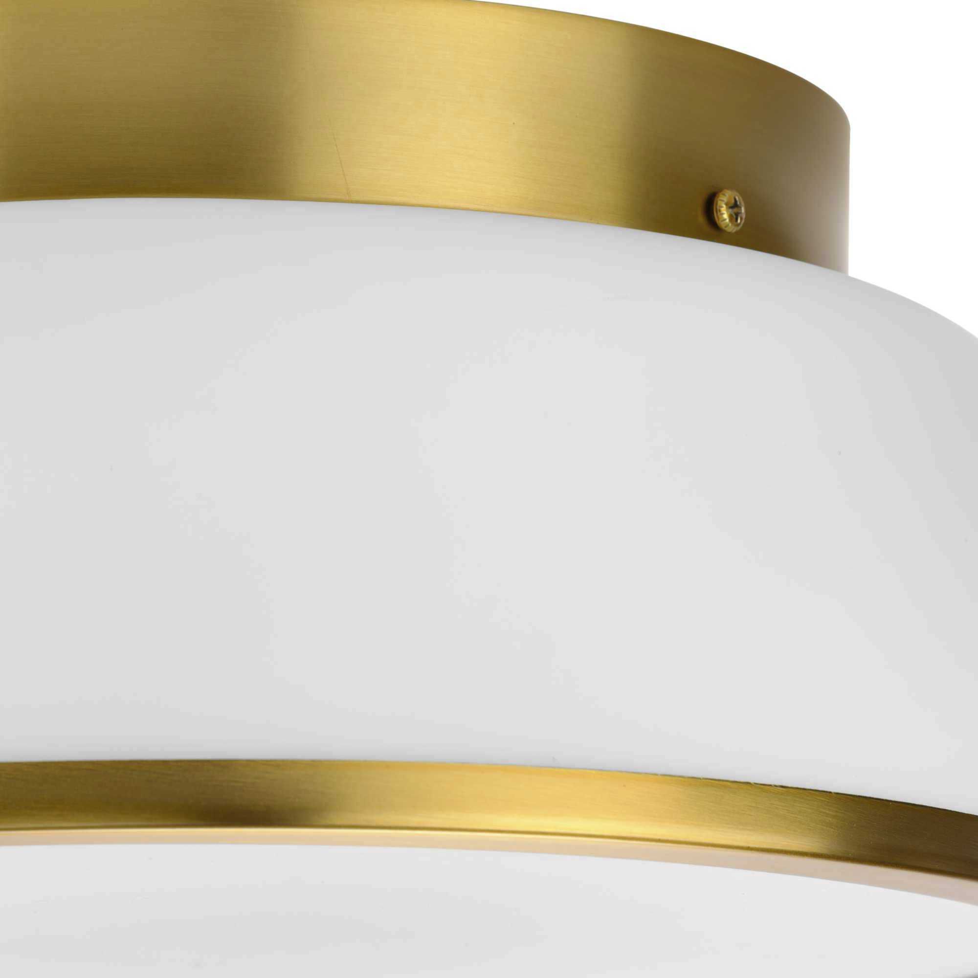 Parkhurst 2 Light 11.25 inch Brushed Bronze Flush Mount Ceiling Light