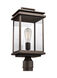 Chancellor 1 Light 17 inch Antique Bronze Outdoor Post Lantern