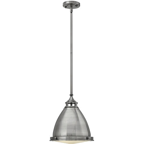 Amelia 1 Light 12.75 inch Polished Antique Nickel Indoor Mini Pendant Ceiling Light