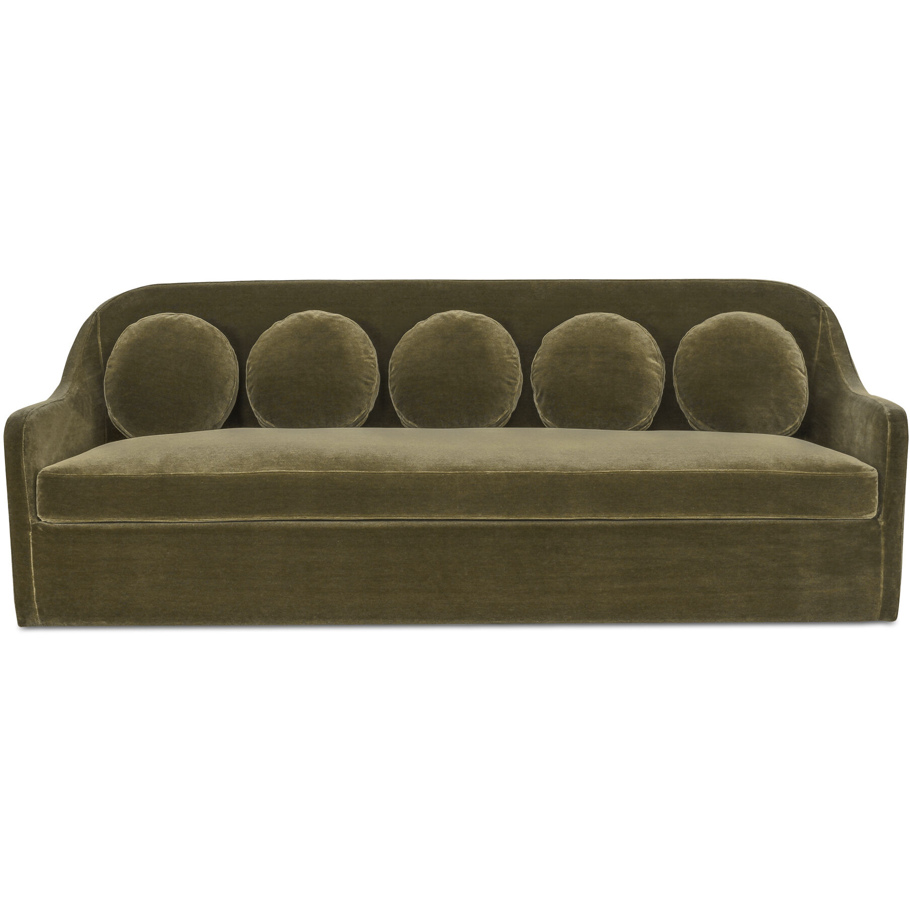 Rialto Green Sofa