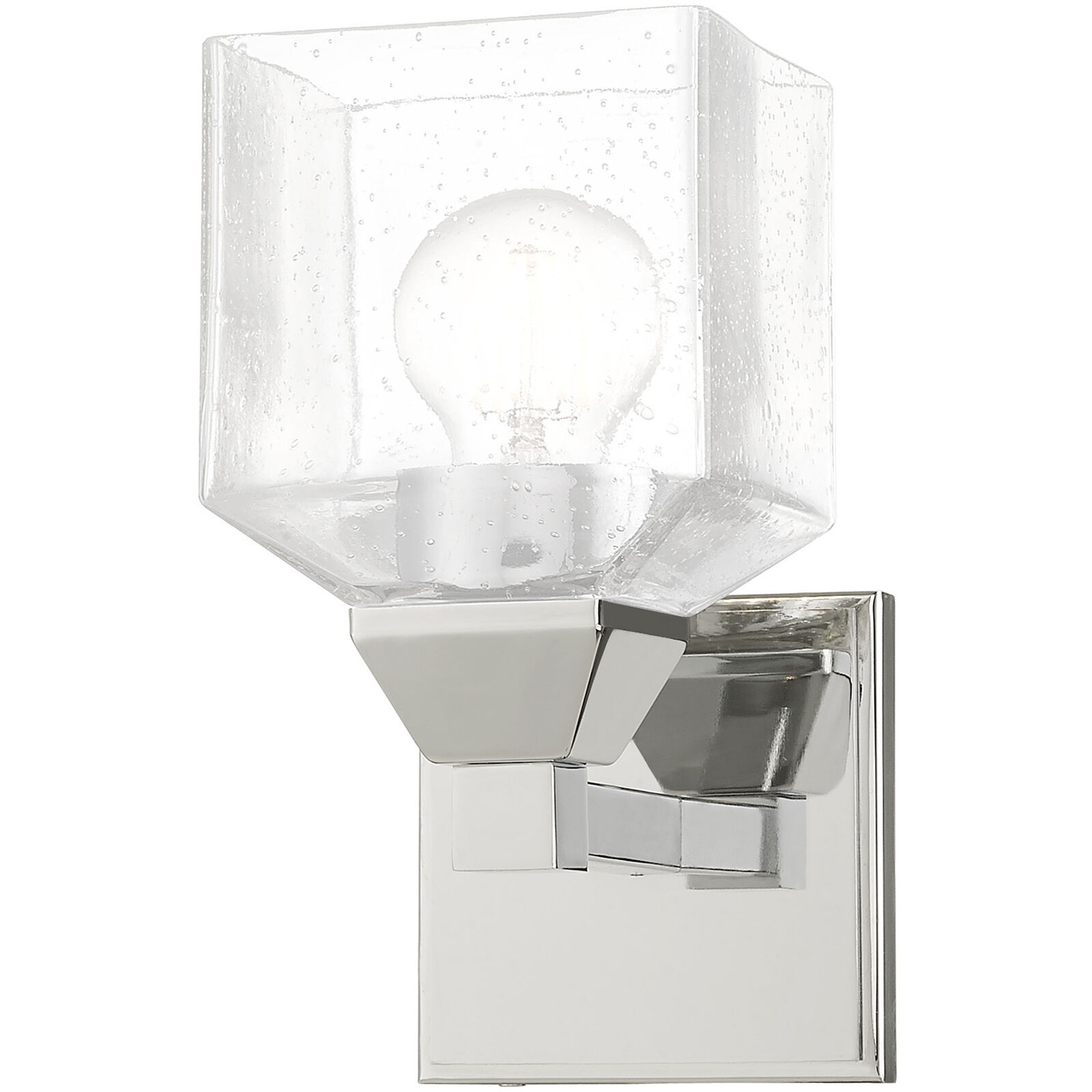 Aragon 1 Light 5 inch Polished Chrome Wall Sconce Wall Light