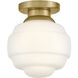 Penny 1 Light 9.00 inch Flush Mount