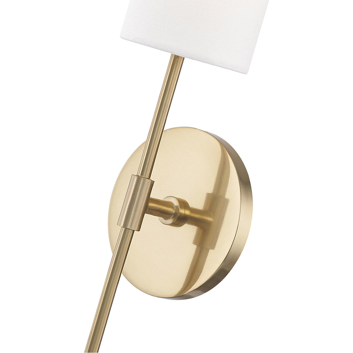 Olivia 1 Light 4.75 inch Aged Brass ADA Wall Sconce Wall Light