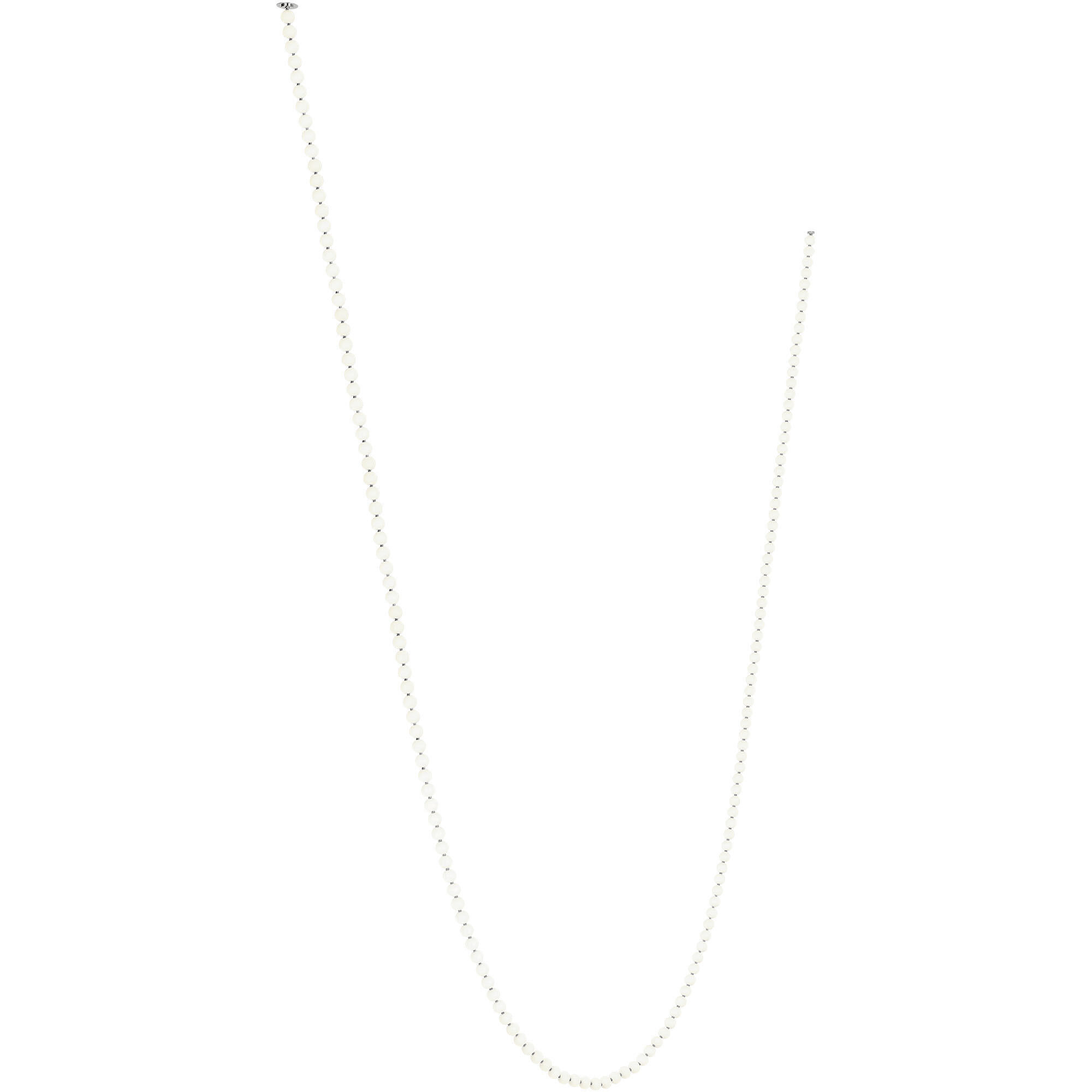 Sean Lavin Perle LED 2.8 inch Polished Nickel Chandelier Ceiling Light in 2700K, Remote