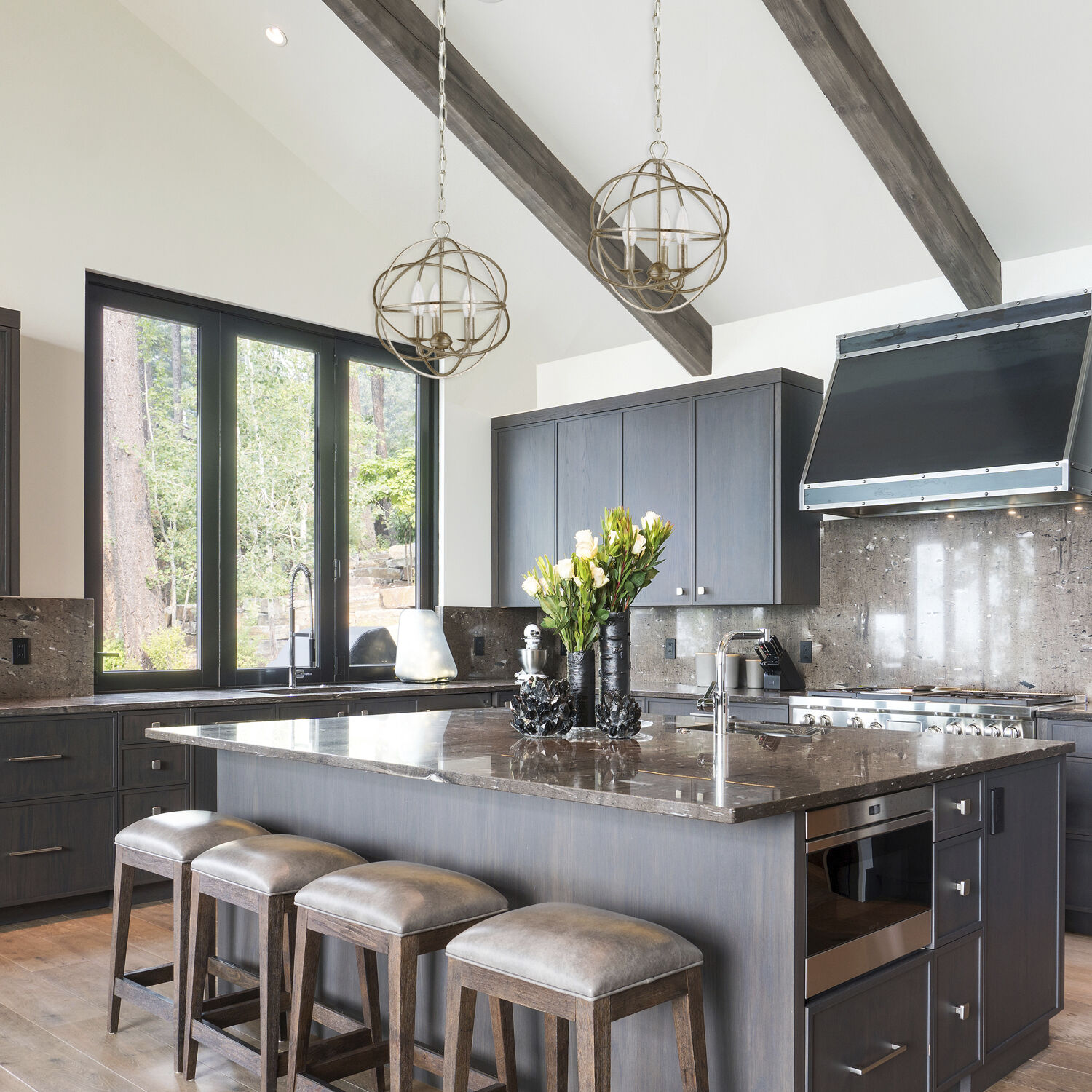 Somma Way 3 Light 12.5 inch Silver Mini Chandelier Ceiling Light