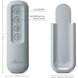 Samantha Dove Grey No Light Handheld Remote with Receiver