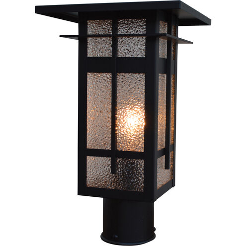 Finsbury 1 Light 11 inch Raw Copper Post Mount in Cream