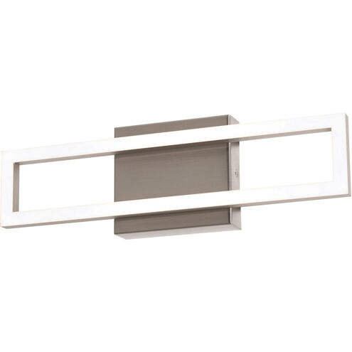 Zola LED 14 inch Satin Nickel Vanity Light Wall Light