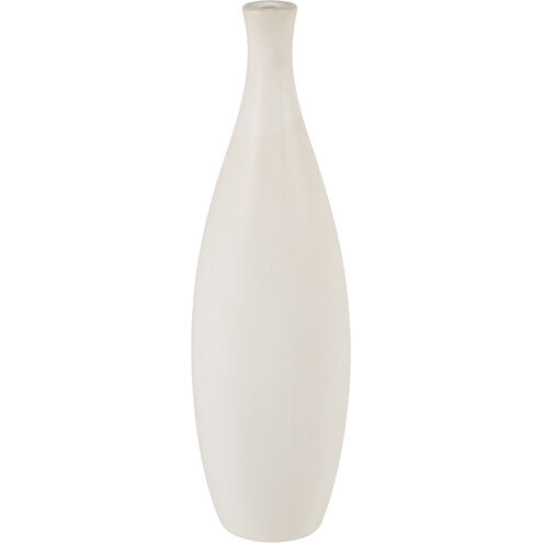 Faye 14 X 4 inch Vase in White, Tall