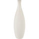 Faye 14 X 4 inch Vase in White, Tall