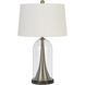 Camargo 29 inch 150.00 watt Glass/Antique Brass Table Lamp Portable Light