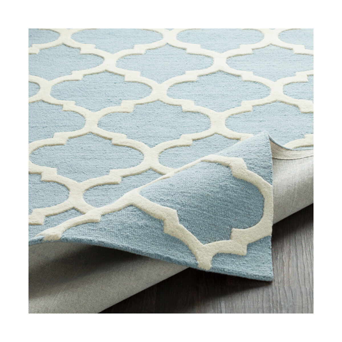 Pollack 96 X 27 inch Denim Indoor Runner, Runner