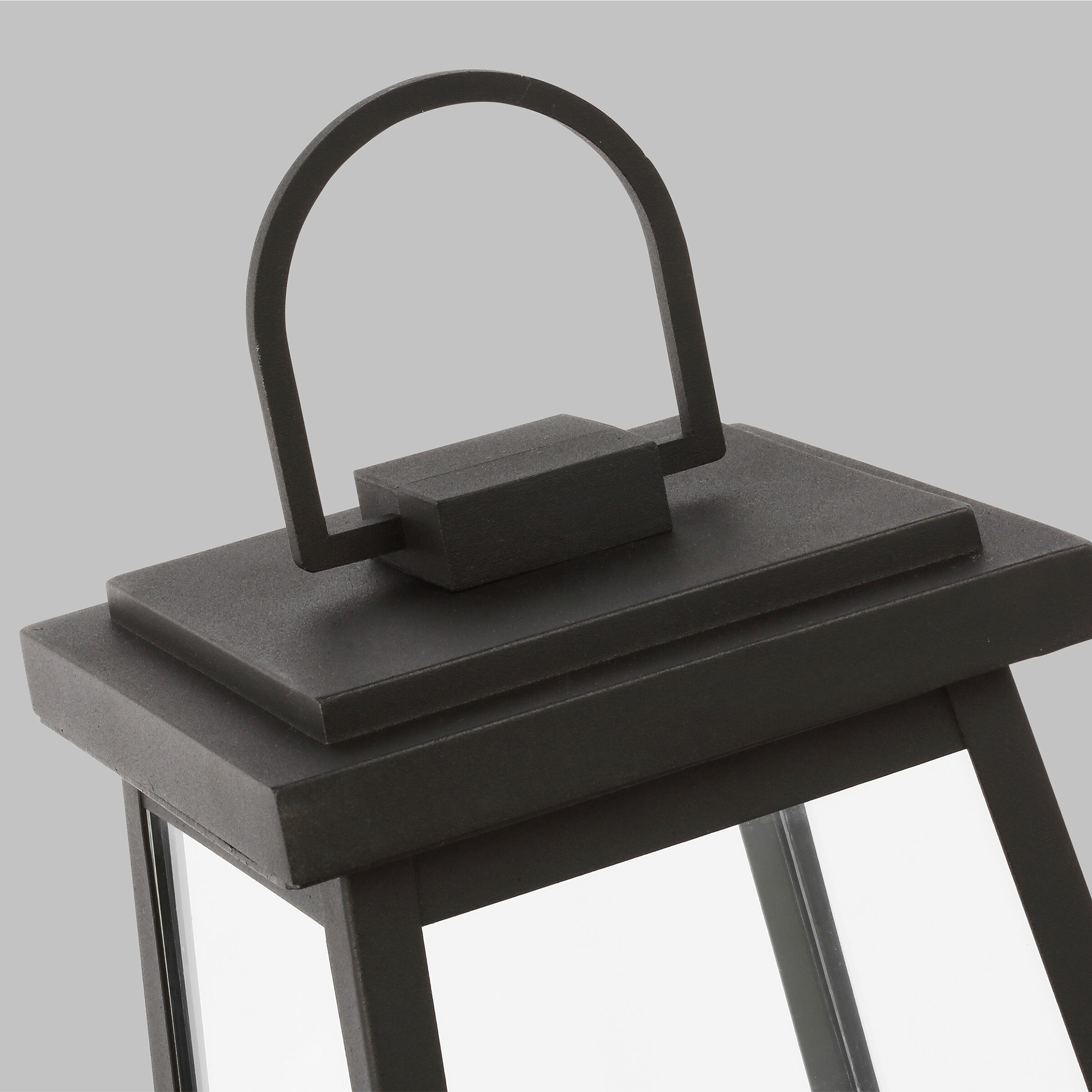 Founders 1 Light 17.25 inch Black Outdoor Post Lantern