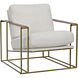 Oryan Brass Occasional Chair