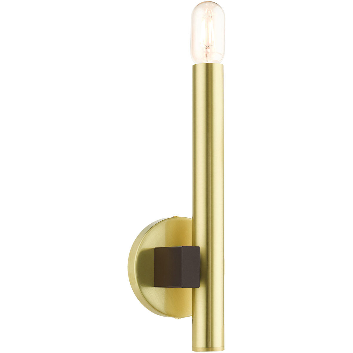 Helsinki 1 Light 5 inch Satin Brass ADA ADA Single Sconce Wall Light