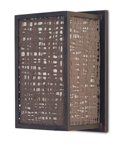 Currey & Company Modello 1 Light Wall Sconce in Old Iron 5227