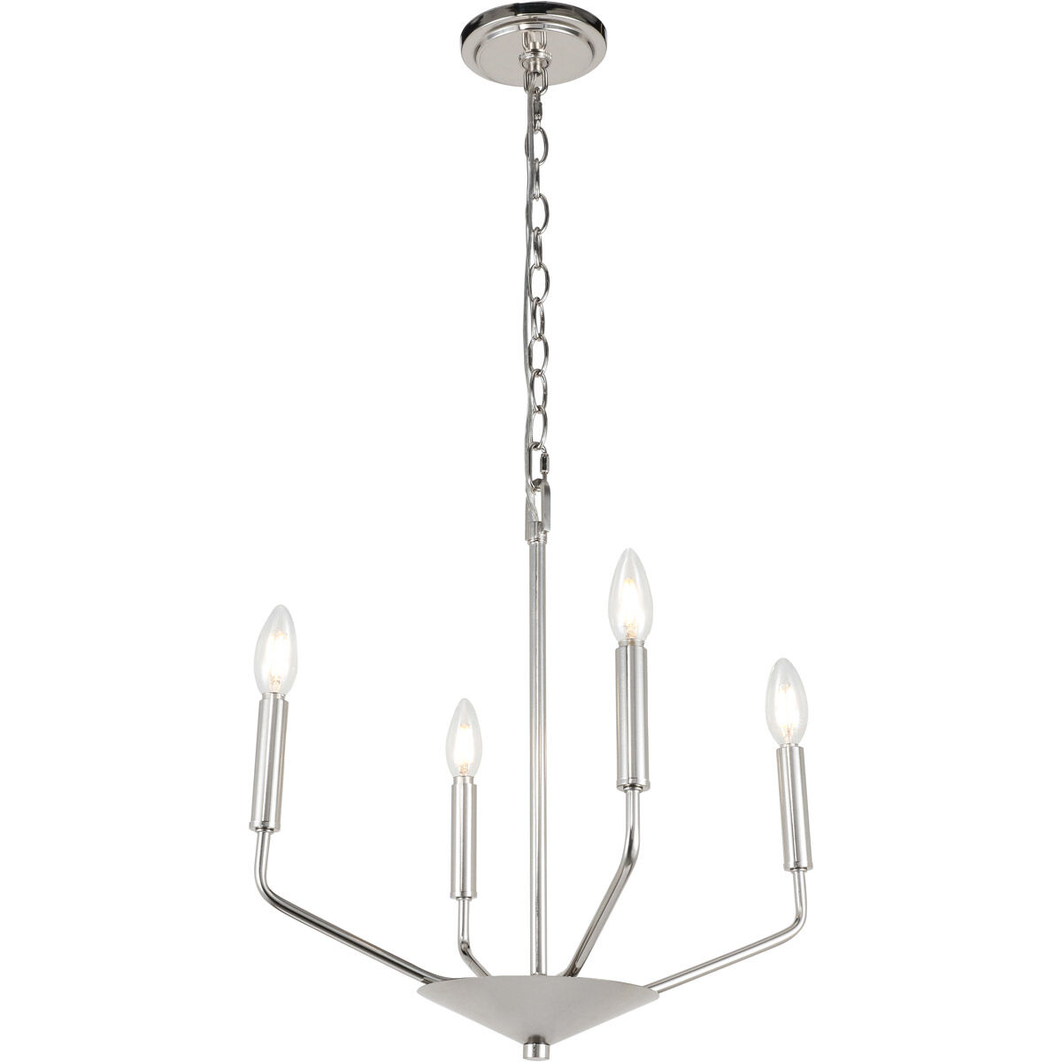 Geneseo 4 Light 18 inch Chrome Pendant Ceiling Light