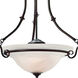 Arago 20 Light 36 inch Royal Bronze Pendant Ceiling Light